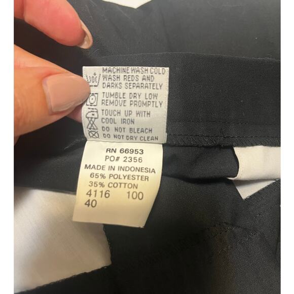 Vintage Deadstock HEAD Tennis Short Shorts 80s 90s Mens 5" Inseam w/Pleats Black - Picture 9 of 9